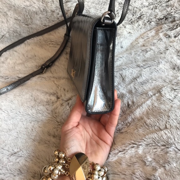 Dolce & Gabbana Metallic Leather Crossbody/Clutch - Picture 8 of 8